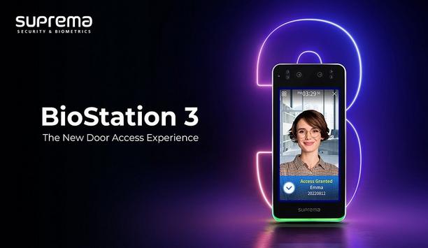 Suprema Launches BioStation 3 Contactless Access Control Terminal, Setting A New Standard In Access Control