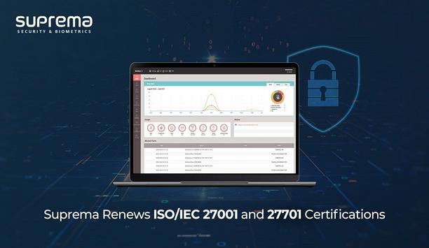 Suprema Renews Two International Standard Certifications At Once: ISO/IEC 27001 And 27701
