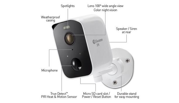 Swann Releases Upgraded CoreCam Pro™ Wireless Spotlight Security Camera