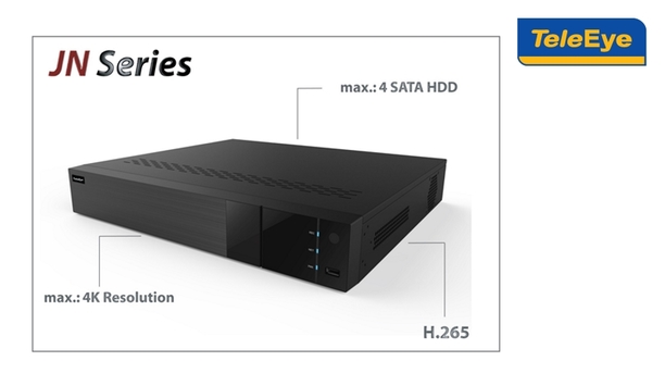 TeleEye unveils Analog HD DVR – JN6916 enhancing AHD digital video recorder portfolio