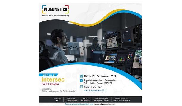 Videonetics To Exhibit Its AI-Powered Unified Video Computing Platform At Intersec Saudi Arabia