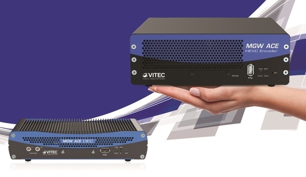 VITEC To Showcase MGW Ace Encoder And MGW Ace Decoder Solution At 2019 NAB Show