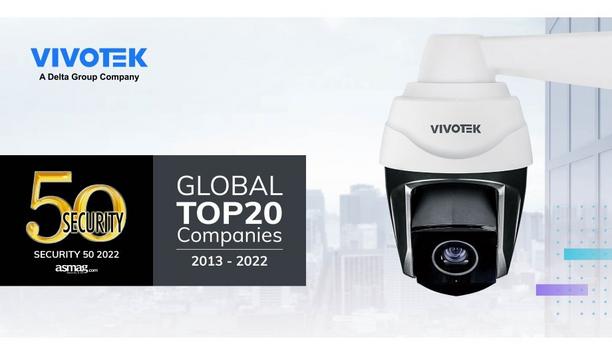 VIVOTEK Announces That It Has Once Again Been Named Among The Top 20 By A&S Magazine