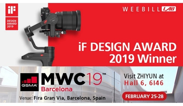 Zhiyun To Exhibit Its Award-Winning Camera Stabilizers At Mobile World Congress 2019