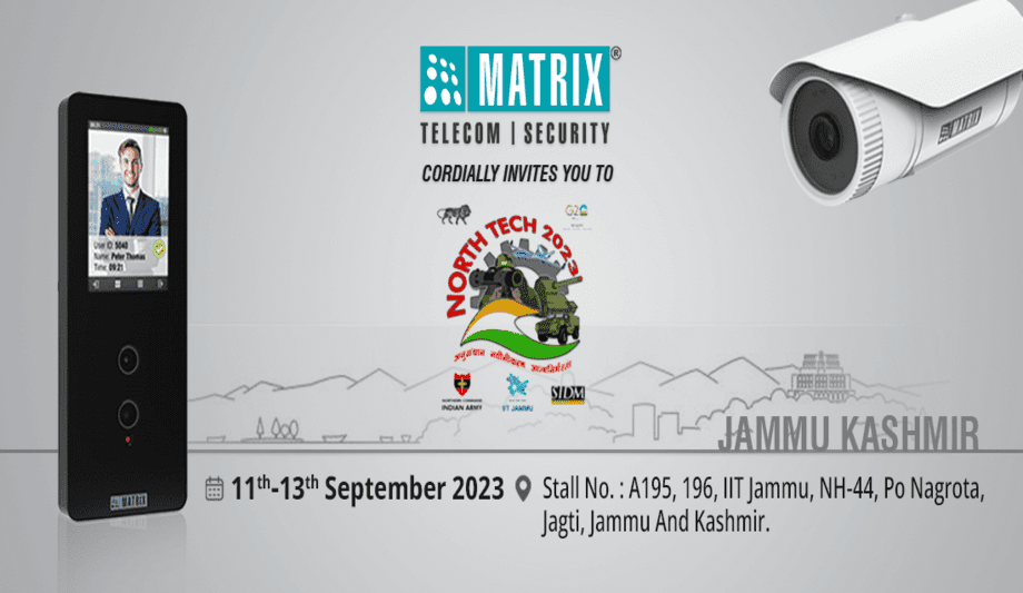 Matrix Is Delighted To Announce Its Participation At North Tech Symposium 2023, Jammu And Kashmir