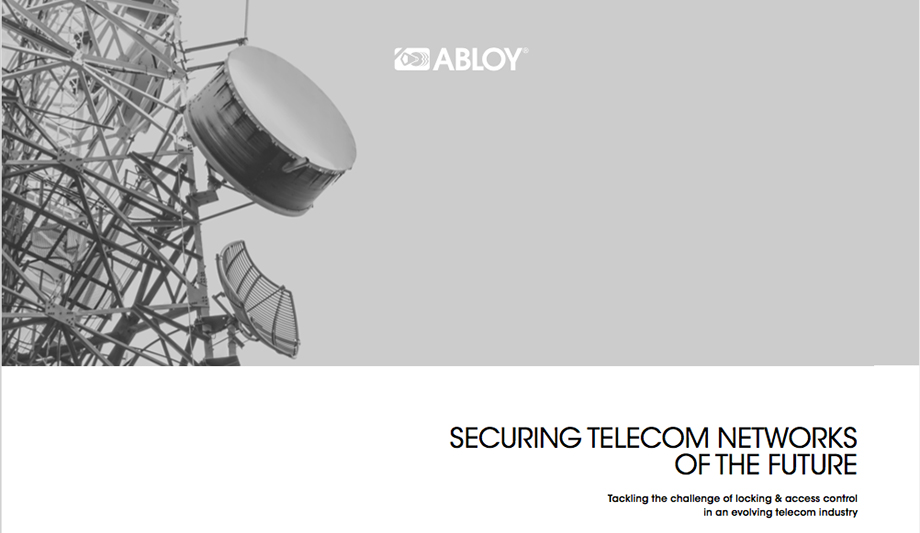 Abloy UK Presents Benefits Of Electromechanical Locking Solutions In New White Paper Aimed At Telecom Industry