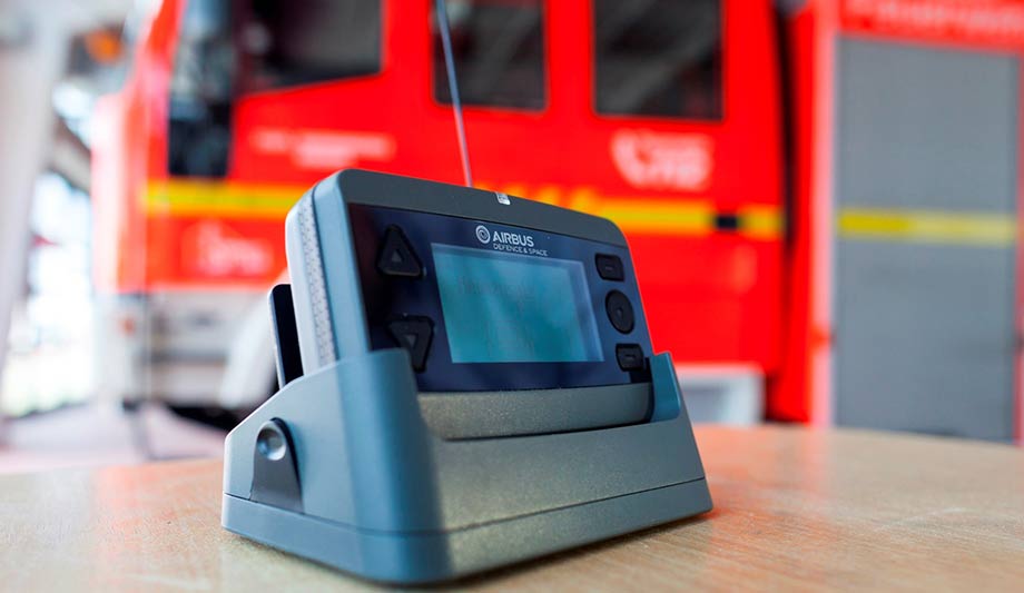 Airbus Defence And Space Introduces Two-way Communication System Tetra Pager P8GR In German Market