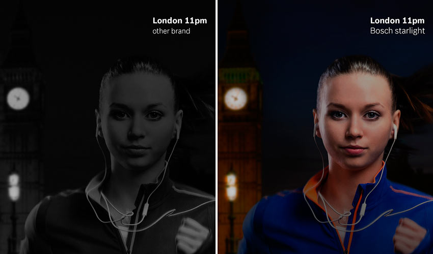 Bosch Enhances Starlight Cameras With Video Analytics Feature And Improved Light Sensitivity