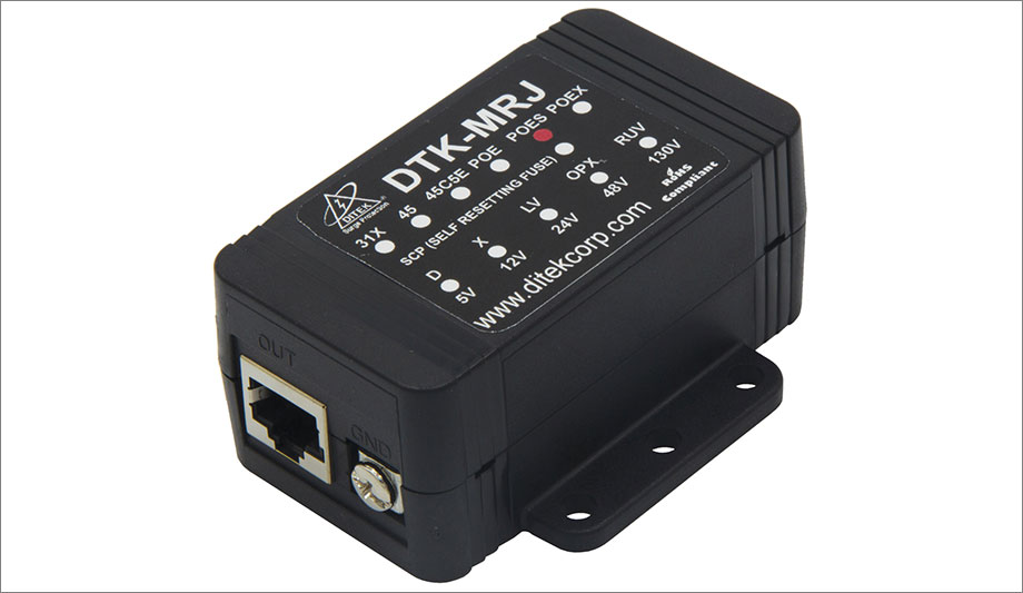 DITEK Adds New Outdoor Surge Protectors For Ethernet Cabling To Lineup