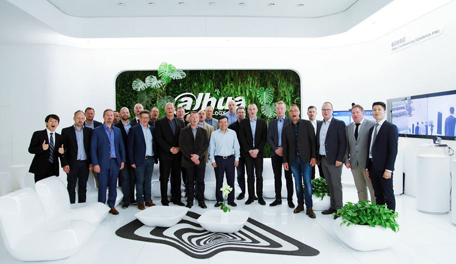 Dahua Showcases Video Surveillance Solutions To Key Partners From Denmark