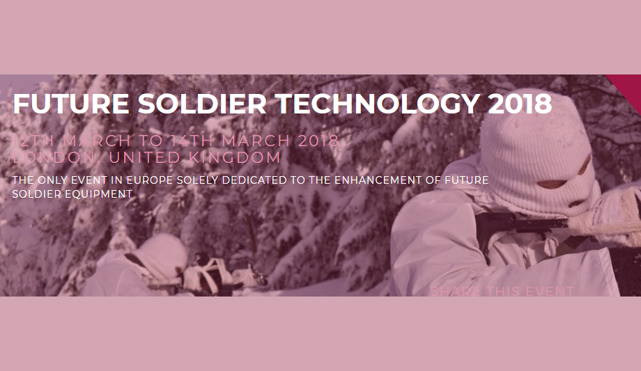 Agenda Announced For 2018’s Future Soldier Technology Conference And Focus Day