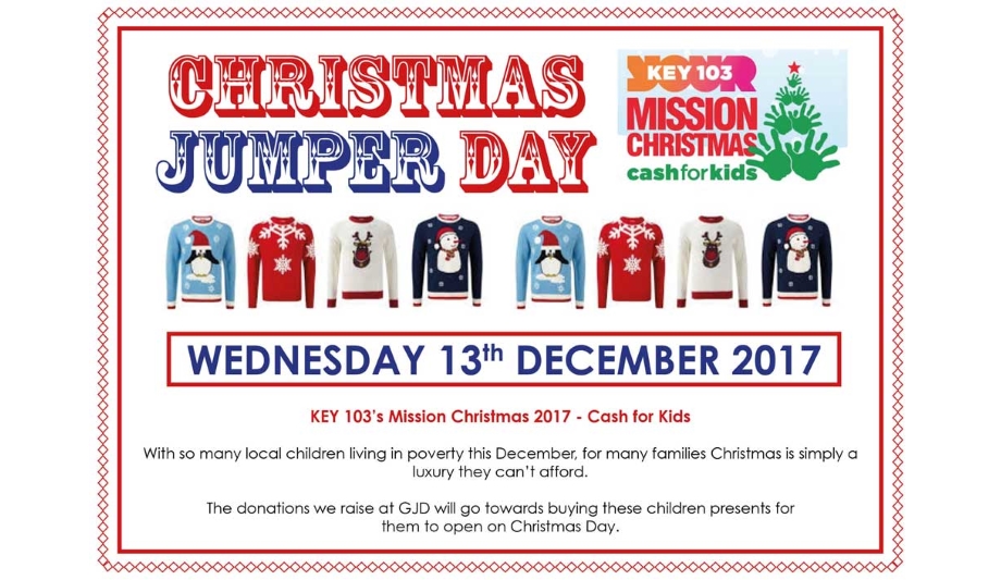 GJD Supports Key 103’s Mission Christmas Cash For Kids