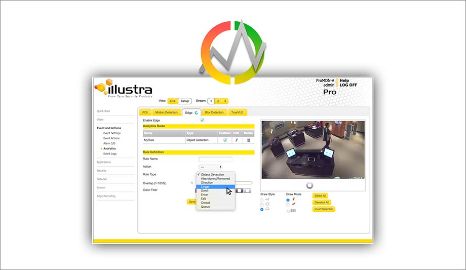 Tyco Introduces Video Intelligence Analytics At The Edge For Illustra IP Cameras