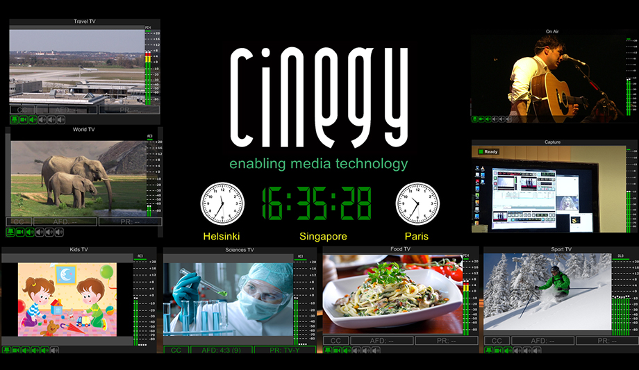 Cinegy Exhibits Latest Improvements To Video Compression, Automation, And Playout Solutions At IBC 2017