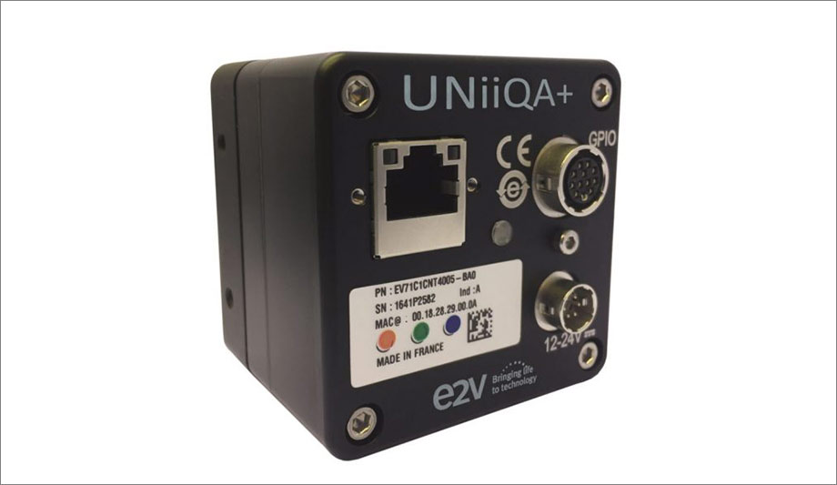 E2v Line Scan Cameras With NBASE-T Ethernet Frame Grabber-less Interface Now Available