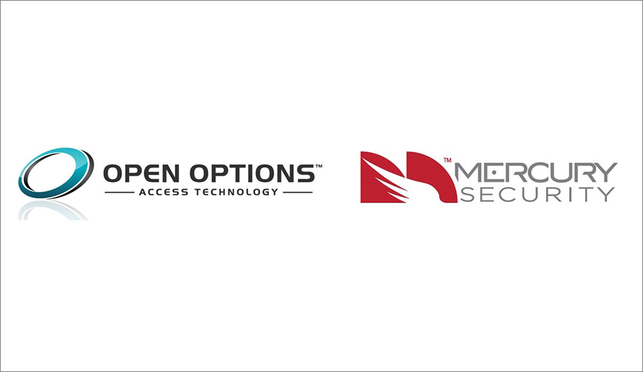 Open Options And Mercury Security Together Announce New Bridge Technologies With Software House And Vanderbilt