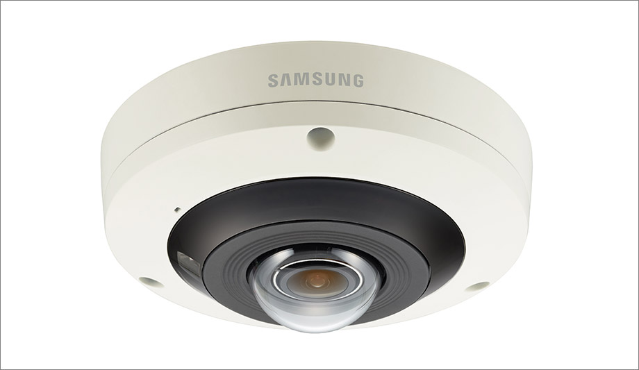 Hanwha Techwin Introduces Samsung Wisenet 4K PNF-9010R 360-degree Fisheye Camera
