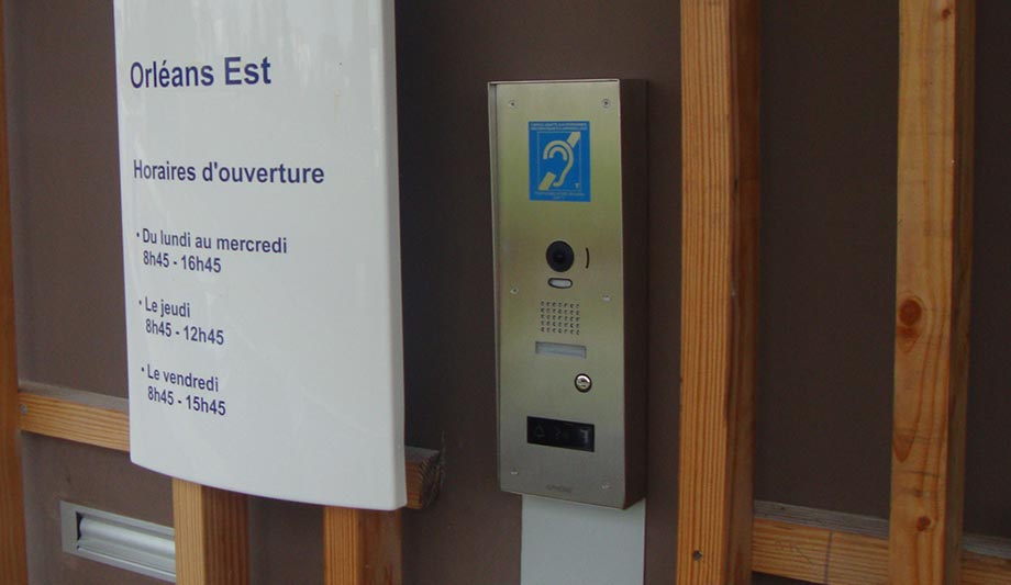 French Job Centers Installed With Aiphone JP Video Intercom Systems