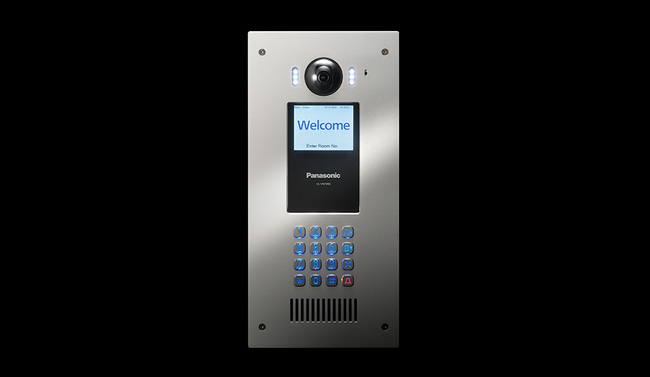 Panasonic VL-VN1900 Full IP Video Intercom System Boosts Integration Between Different Building Systems