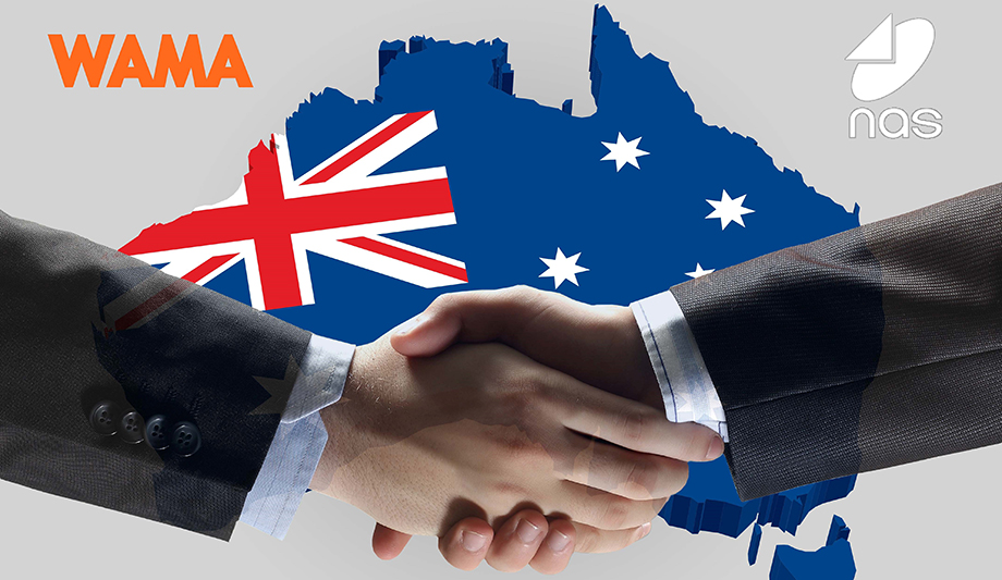 WAMA Appoints NAS Australia As Its Australian Distributor