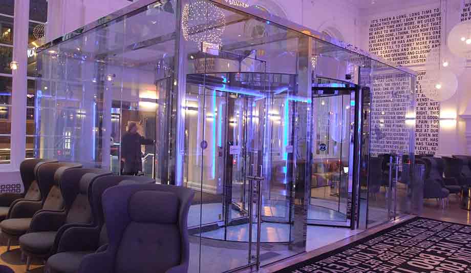 Boon Edam Tournex Revolving Door Boosts Security At Warwick Hotel Rittenhouse Square In Philadelphia, Pennsylvania