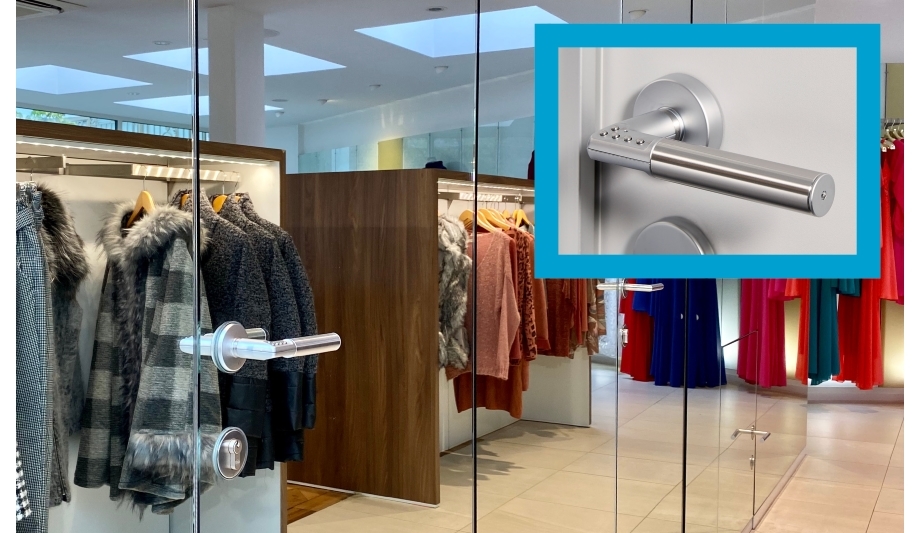 ASSA ABLOY’s Code Handle Secures An Upscale Fashion Boutique, Patio, With A PIN Locking Handle