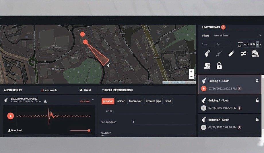 Acoem's Advanced ATD Gunshot Detection At GSX 2025