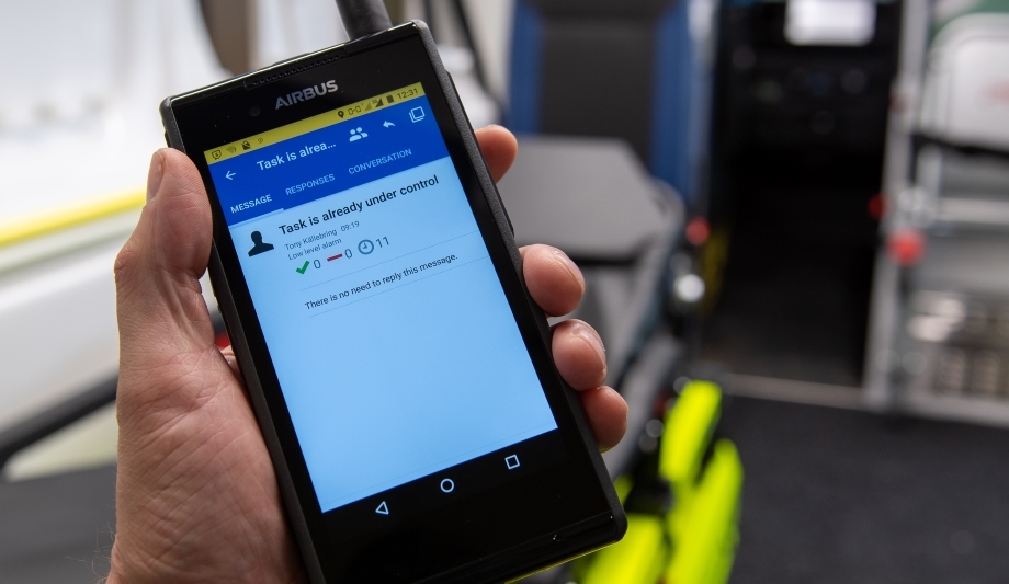 Nordic Application Developer Companies Exhibit Solutions For Airbus’s Tactilon Dabat Device