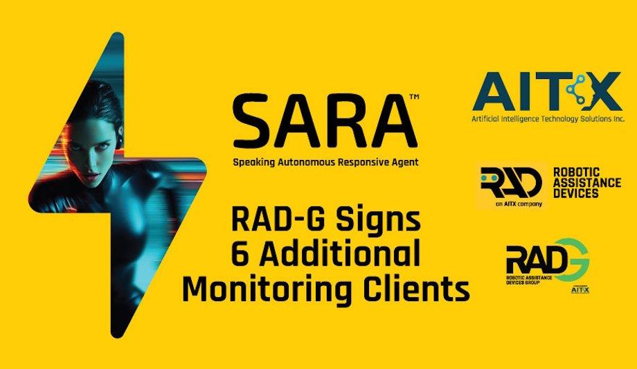 RAD-G Expands With 10 SARA Monitoring Centers