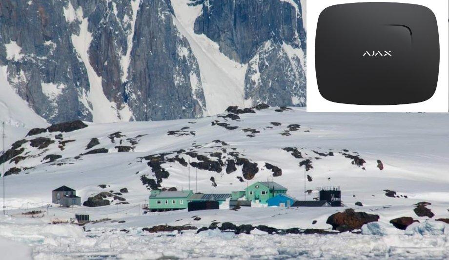 Ajax Protects The Vernadsky Research Base With Fire Detectors And Fire Alarm Systems