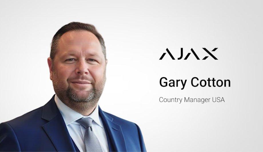 Ajax Systems Appoints Gary Cotton As US Country Manager