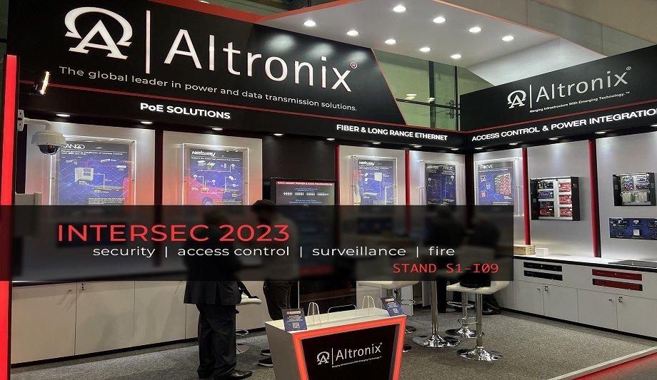 Altronix Features Their Latest Access And Surveillance Power And Data Transmission Solutions At Intersec 2023