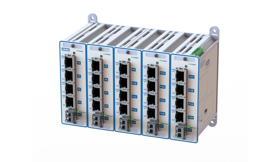 AMG’s PoE+ Switches Facilitate Remote IP Video Surveillance System Installation