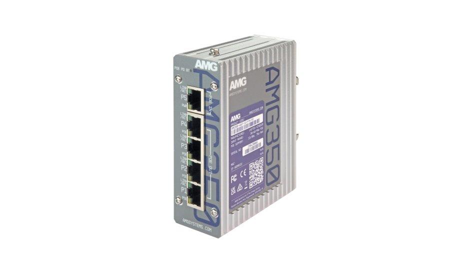 AMG Introduces PoE-Powered Industrial Unmanaged Ethernet Switch