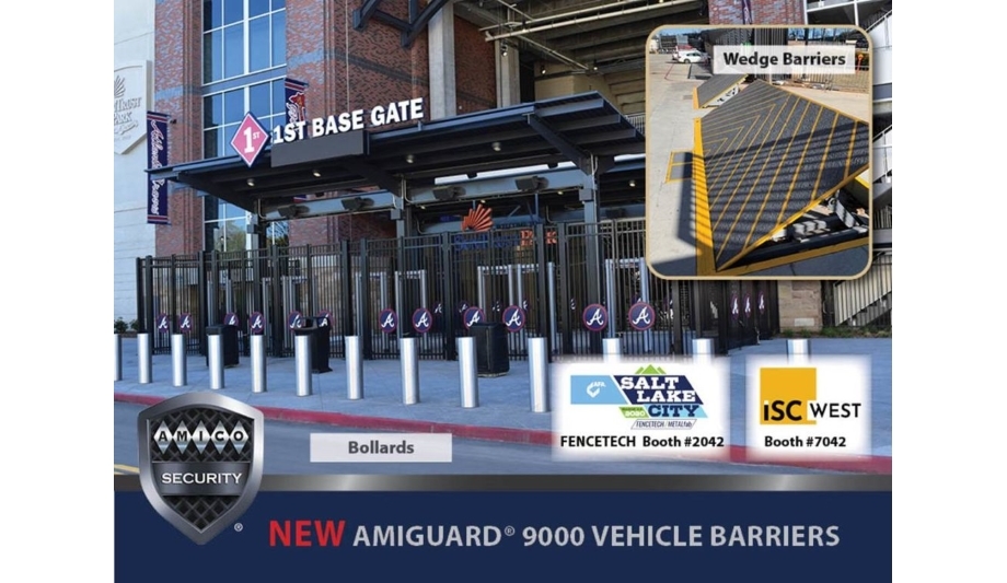 AMICO Security To Showcase AMIGUARD® 9000 Series Vehicle Barriers At ISC West 2020