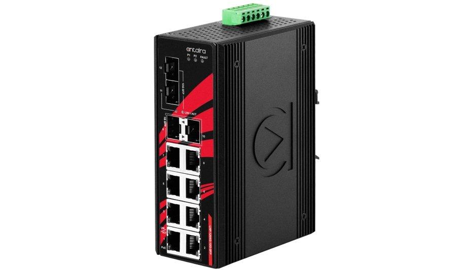 Antaira Technologies Releases LNP-1204G-10G-SFP, LNP-1204G-10G-SFP-24 And LNX-1204G-10G-SFP Industrial Ethernet Switches