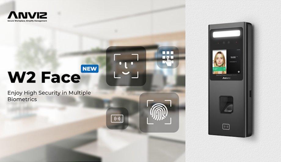 Anviz W2 Face: Biometric Access For Enterprises