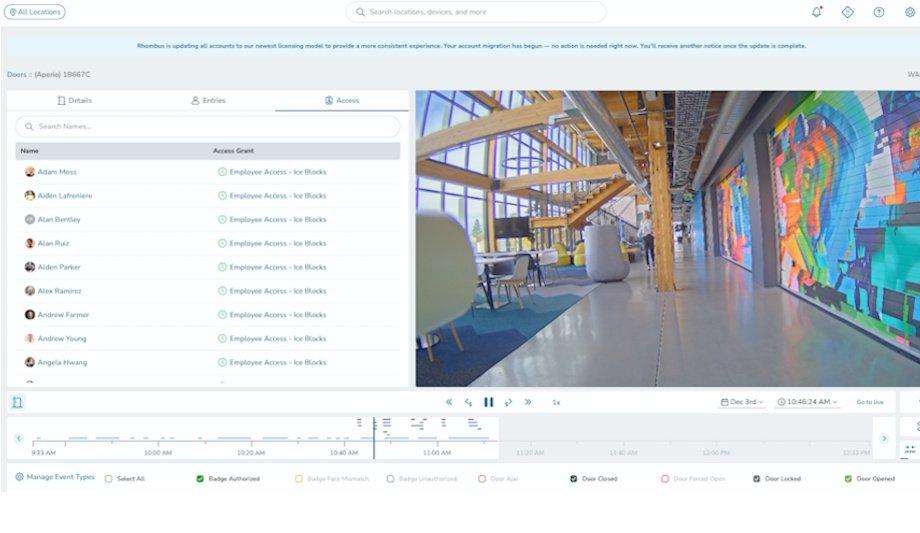 Aperio Wireless Locks Integrated With Rhombus Security