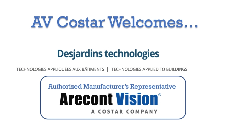 Arecont Vision Costar Adds Desjardins Technologies To Its Manufacturer’s Representative Program