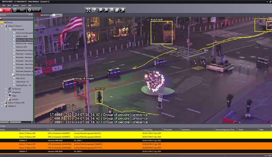 Arteco VCA Applies Deep Learning Analytics To Event-Based Video Management