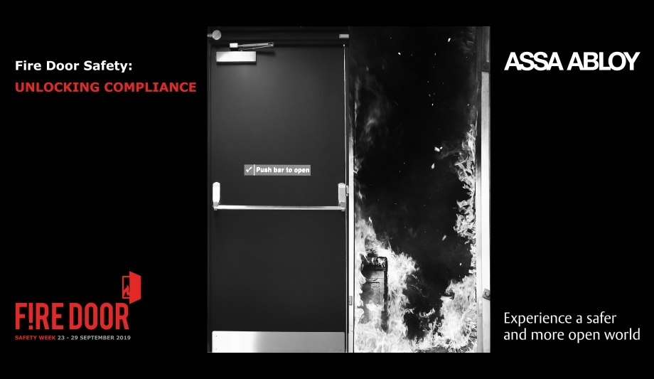 ASSA ABLOY Opening Solutions' Events To Help People Unlock Compliance To Fire Door Safety