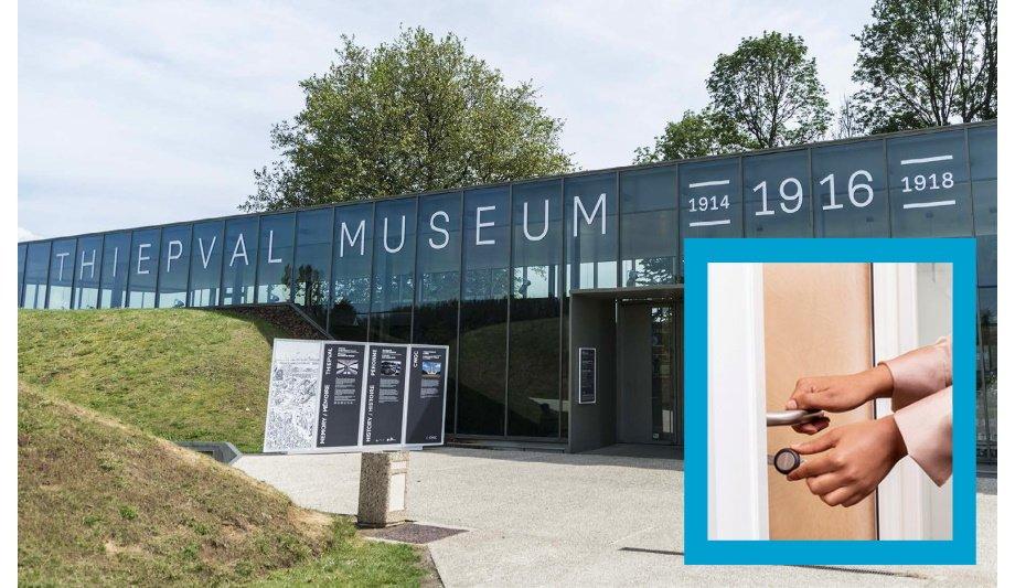 ASSA ABLOY Secures Thiepval Museums In Northern France With Their eCLIQ Electronic Locking System