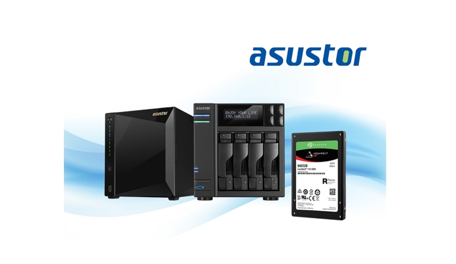 ASUSTOR Inc. Announces Compatibility With Seagate NAS IronWolf 110 Series Of SSDs