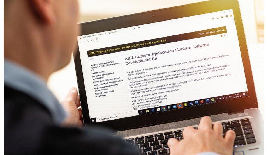 Axis Communications Discuss The Advantages Of Using The Innovative AXIS Camera Application Platform