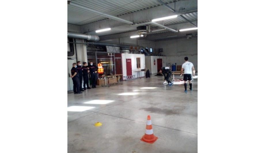 Presentation At The Grande Motte Rescue Center Of SDIS 34