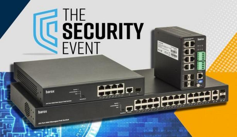 barox Shows Extensive Ethernet Switch VMS Integration Capabilities At The Security Event 2023