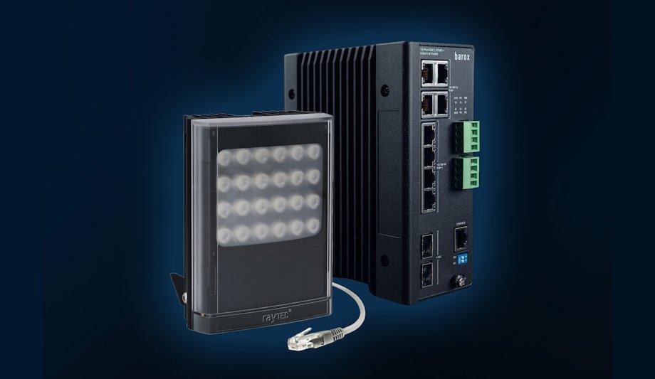 barox PoE Switches Power Raytec VARIO2 LED Illuminators