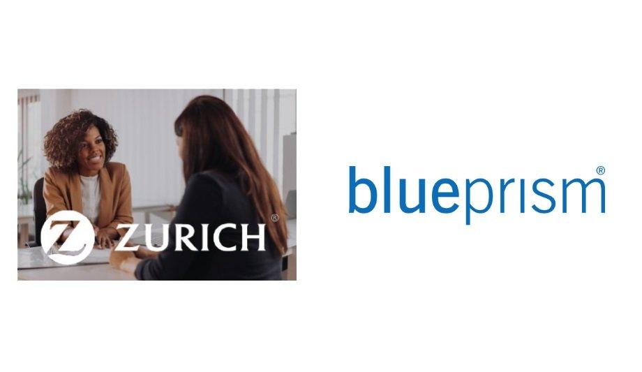 Blue Prism Provides An Intelligent Automation Program For Zurich UK To Rapidly Assess Incoming Documents