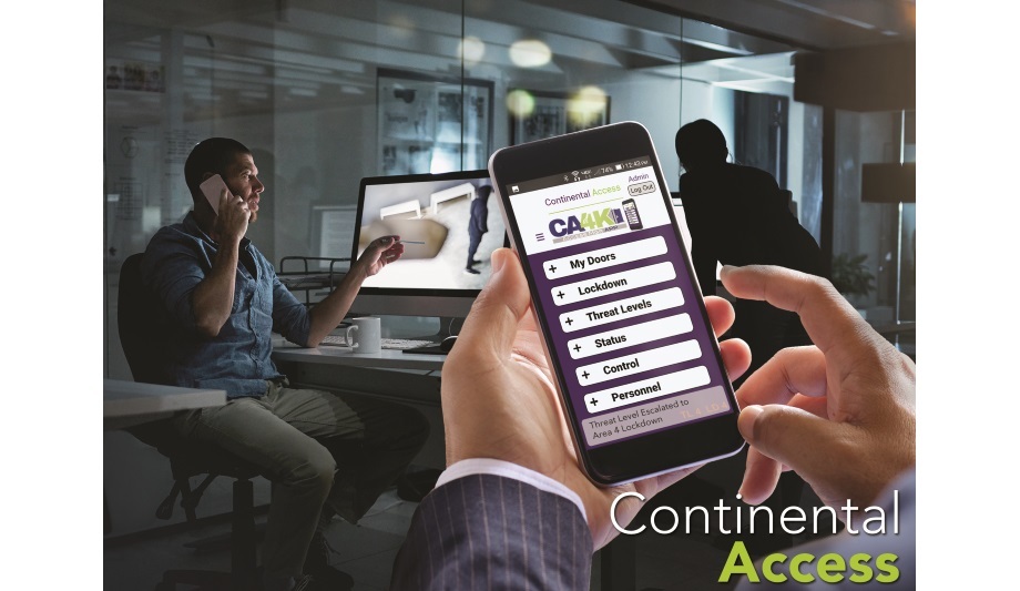 The Continental Access Division Of NAPCO Launches The CA4K Access Manager App