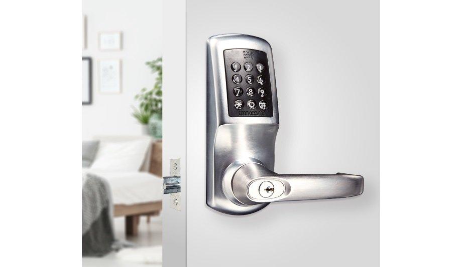 Codelocks Provides CL5510 Brushed Steel Smart Lock To Secure Community Cupboard At Crown Connects